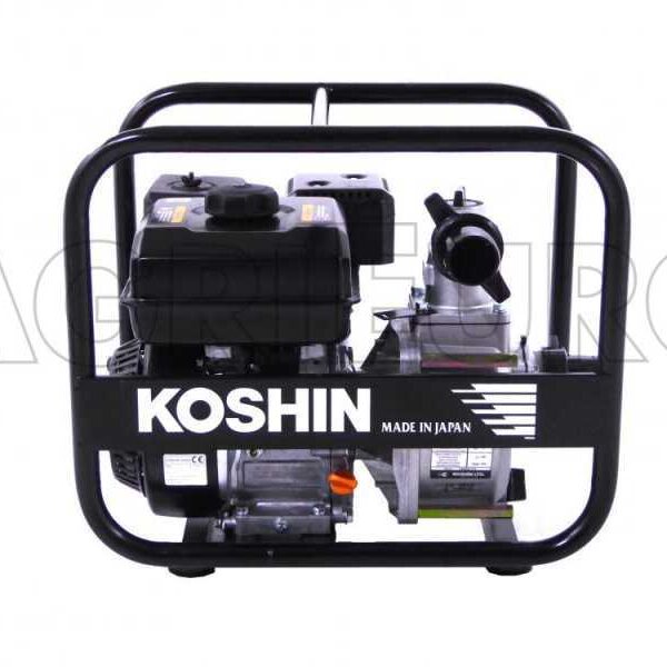 Koshin STV-50X thermische motorpomp voor halfgeladen water met 50 mm aansluitingen