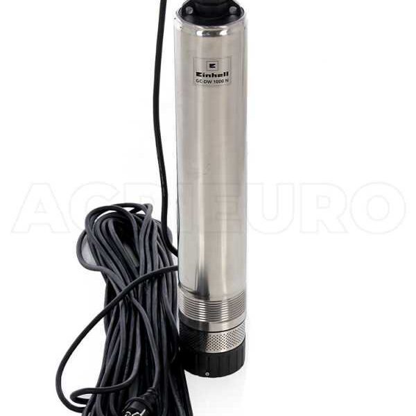 Einhell GC-DW 1000 dompelpomp – roestvrijstalen elektrische pomp voor helder water – 1000W