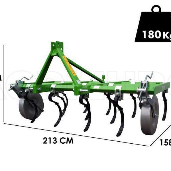 Bomet Dorado veercultivator – 14 tanden – Werkbreedte 210 cm