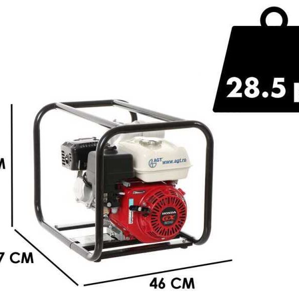 AGT 3″ GX200 thermische irrigatiemotorpomp – 80 mm aansluitingen